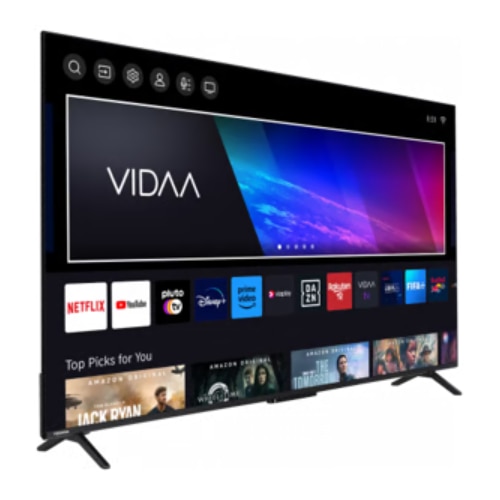 Televizor LED TOSHIBA 65QV2463DA, 164 cm, 4K UHD, HDR, Smart TV, control vocal