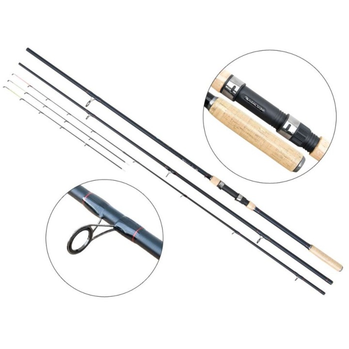 Карбонова въдица Baracuda Stream Feeder 390 A: 160 г