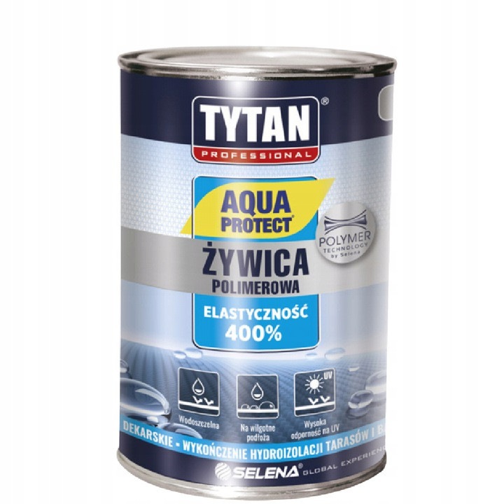 Aqua Protect polimer festék, 1 kg, szürke