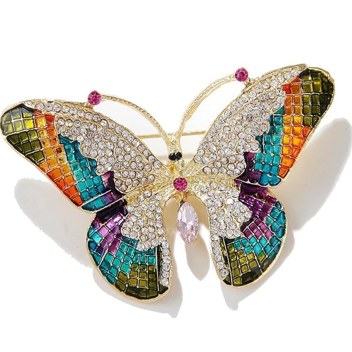 Brosa dama, TREXORA, Fluture, Multicolor