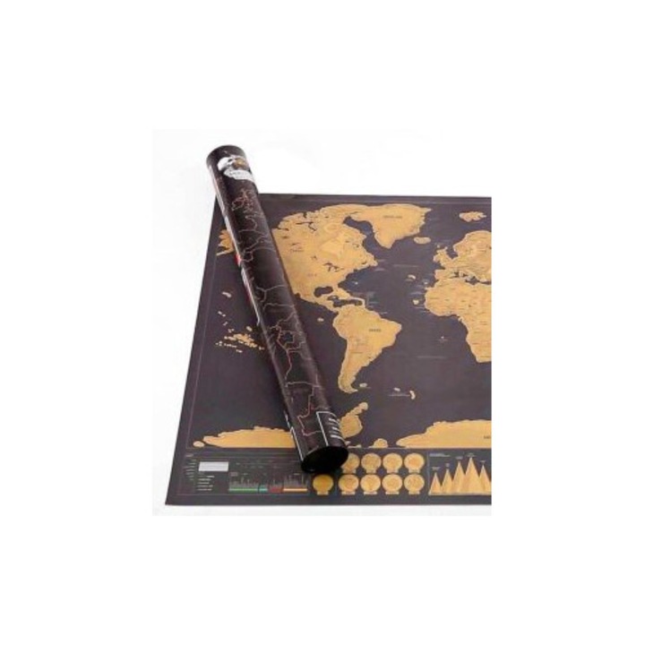 Harta lumii razuibila Deluxe