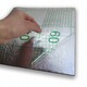 Covor autoadeziv, STICKERWALL, 60x60cm, negru, poliester