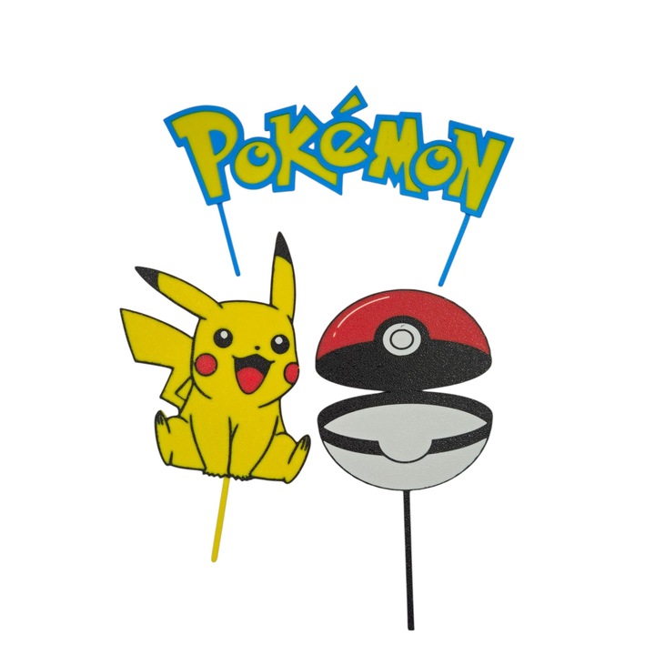 3 db újrafelhasználható Pokémon díszdoboz