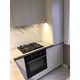 Placa decorativa autocolanta, STICKERWALL, 60x30cm, PVC, rezistente la apa, alb marmorat