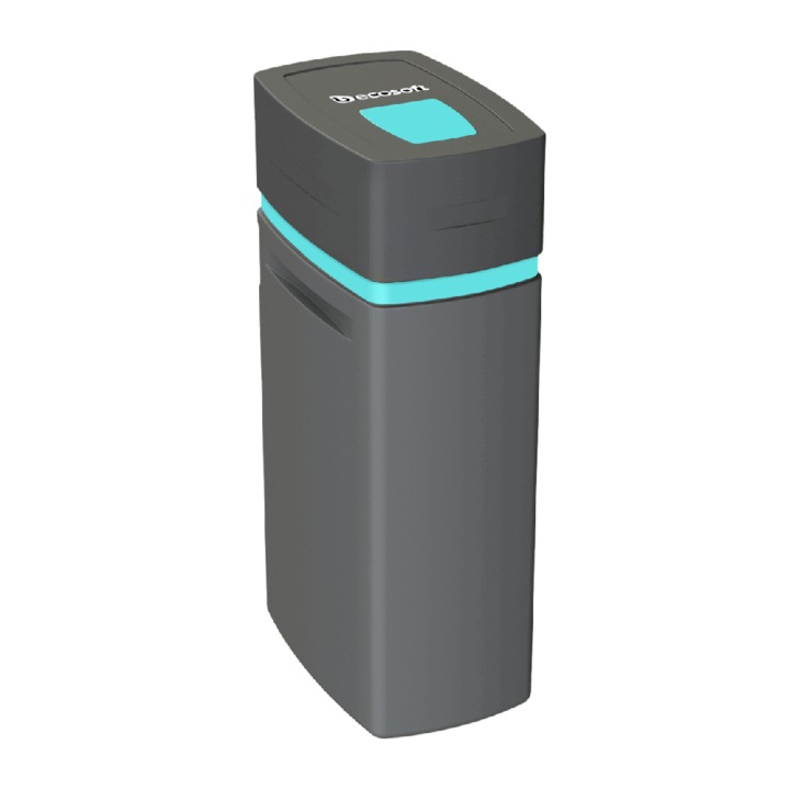 Statie dedurizare, Ecosoft Anthracite Azure 250, 25 litri rasina, cabinet gri-verde