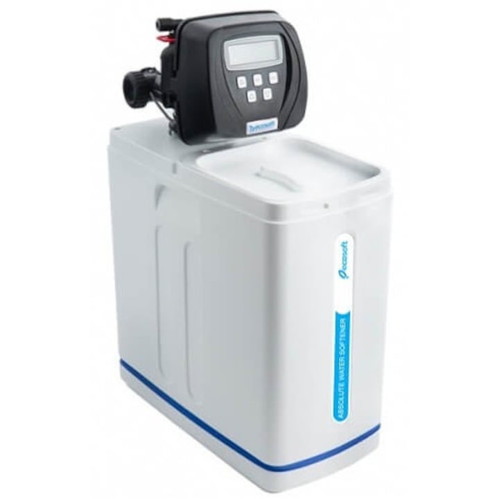 Система за омекотяване, Clack PROTECT 0817 CI, 10 литра смола Dowex HCRS/S, шкаф с клапан Clack CI