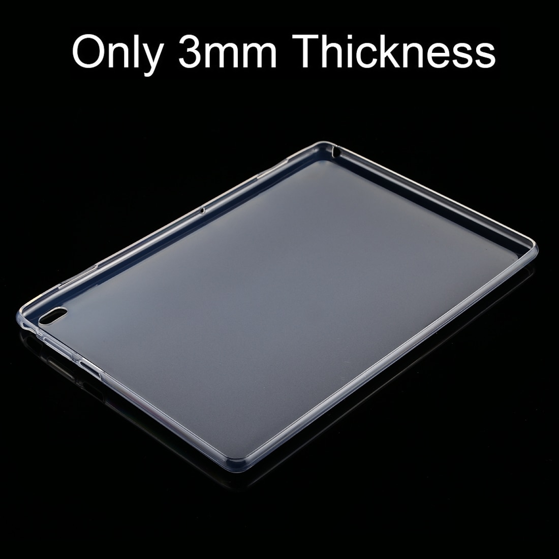 Husa tableta pentru Lenovo Tab M10, silicon transparent 0.75mm, carcasa anti-soc, accesorii tableta, TPU, transparent