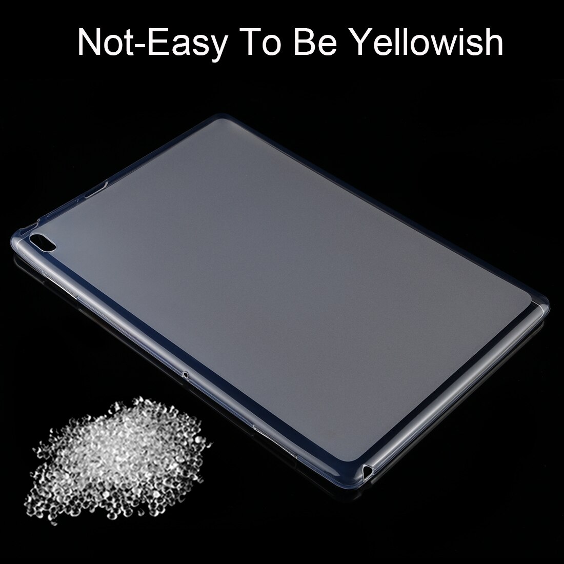 Husa tableta pentru Lenovo Tab M10, silicon transparent 0.75mm, carcasa anti-soc, accesorii tableta, TPU, transparent