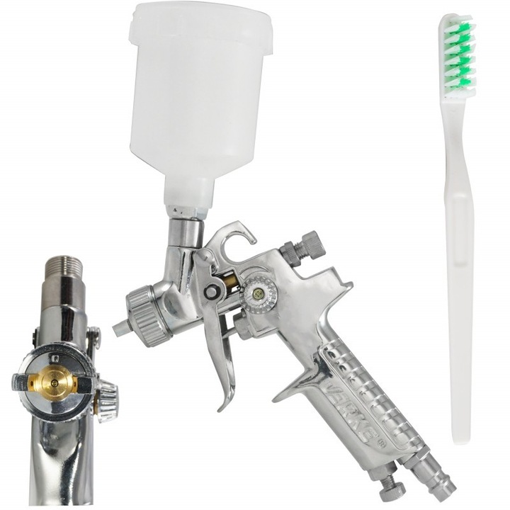 Pistol de vopsit pneumatic, 55-100 l/min, V81301, Verke