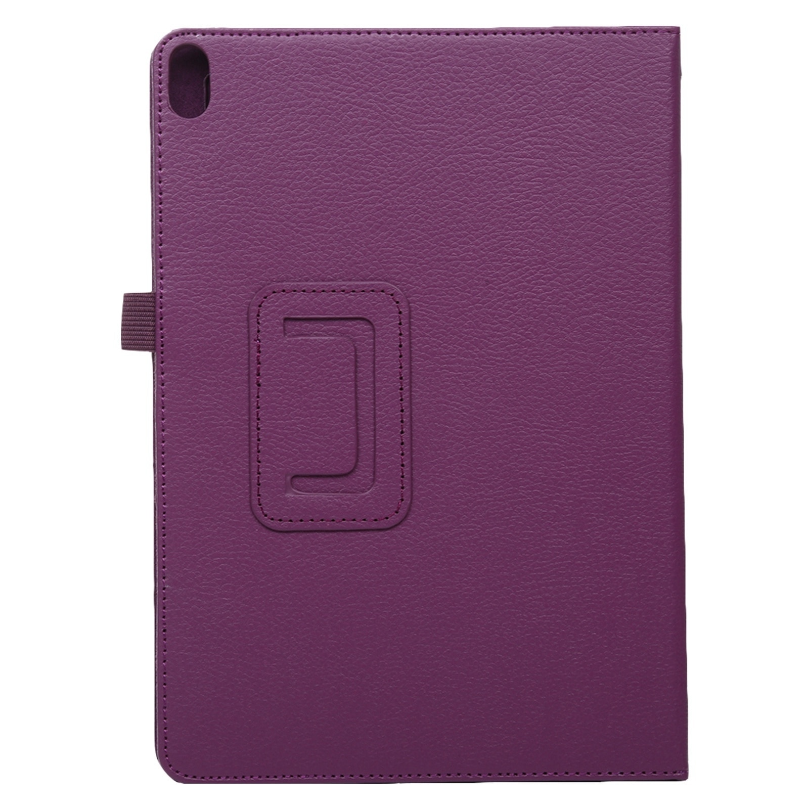 Husa tableta pentru Lenovo M10 Plus TB-X606F, textura fina, culor SOLID, design orizontal tip carte din piele cu suport si loc pentru stilou, Violet