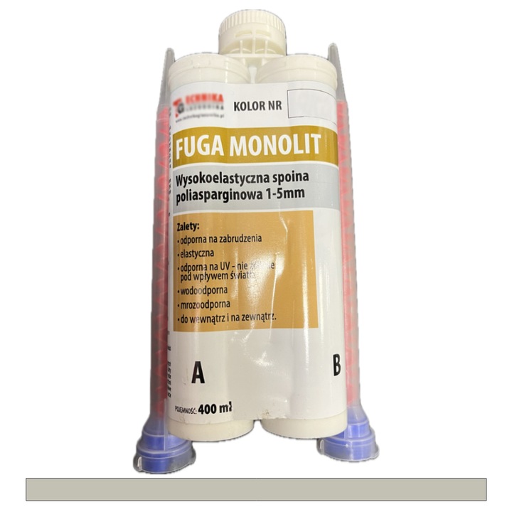 Szilikon MONOLITH FUGA 33, világos sárga, 400ml