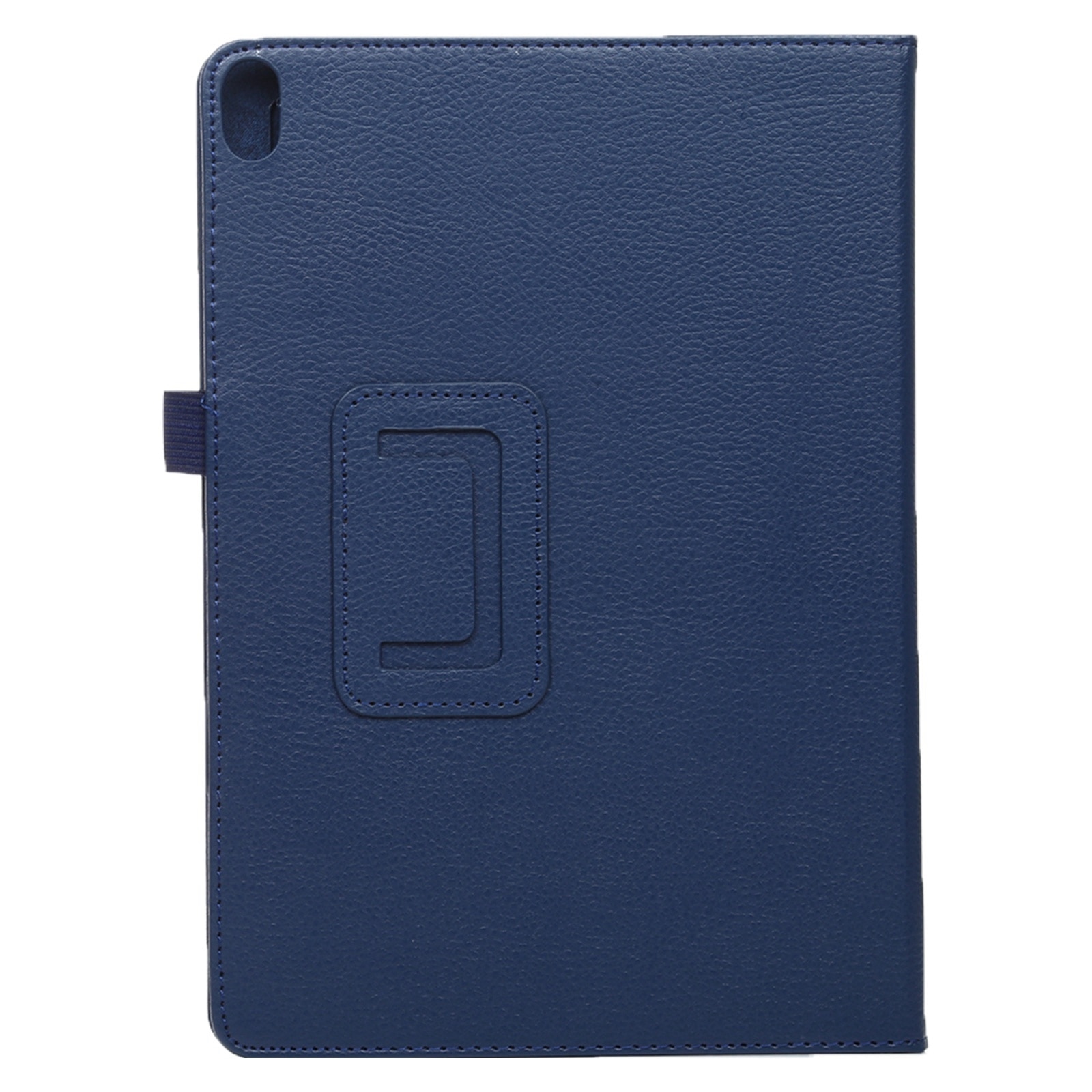 Husa tableta pentru Lenovo Smart Tab M10 / P10 10.1 inch, textura litchi, design orizontal, piele, suport si loc pentru stilou, Albastru inchis