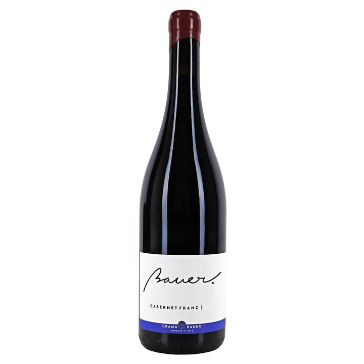 Vin Rosu Bauer Cabernet Franc, sec, 0.75l