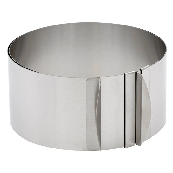 Állítható fém sütőforma Ø15-30cm