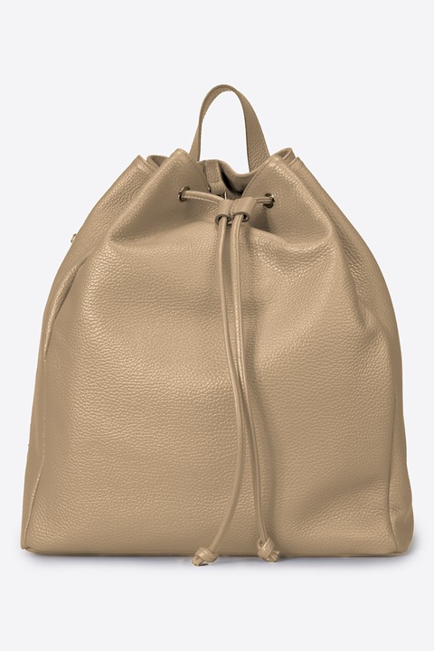 Massimo Castelli, Rucsac de piele cu snur, Maro nisip