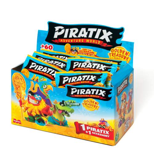 Set 24 figurine Piratix - Golden Treasure - eMAG.ro
