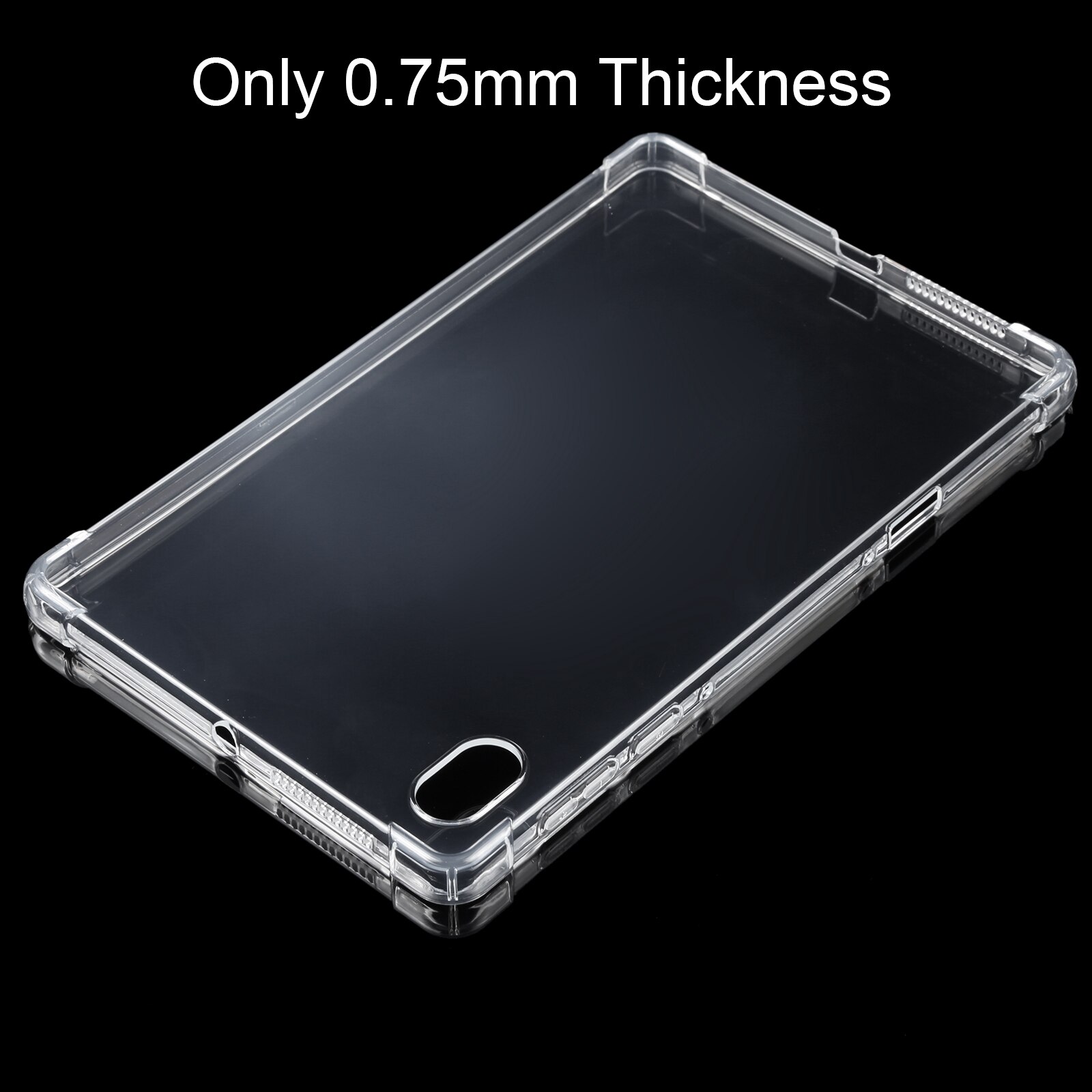Husa tableta pentru Lenovo Legion Y700, TPU transparent anti-soc cu margini de 0.75mm, design patru colturi, transparent, protector, compatibil, transparent