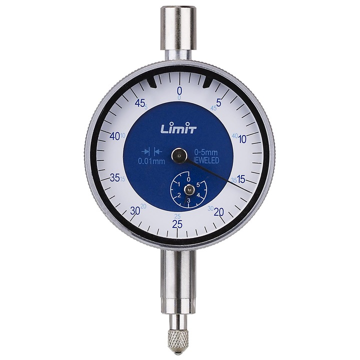 Határmérő állvány, miniatűr, 0-5mm, mágneses talppal, 40mm