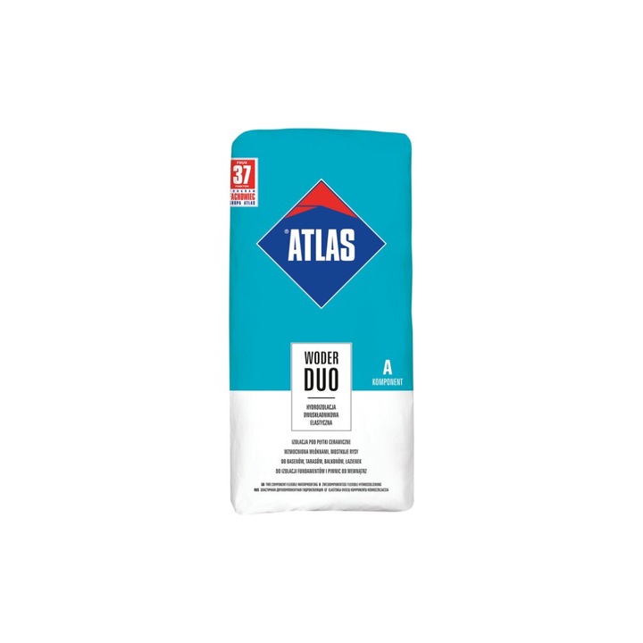 Adeziv hidroizolație Atlas WODER DUO, 24kg, uscat