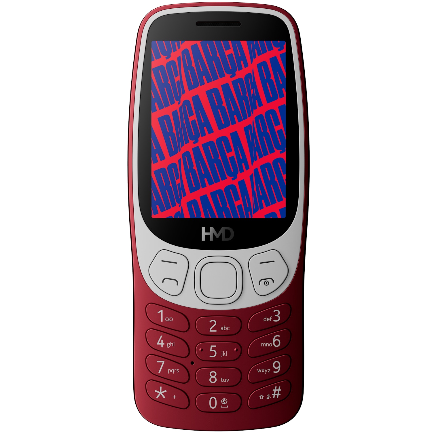 Telefon mobil HMD Barca 3210, 4G, Dual SIM, 1450 mAh, Grana