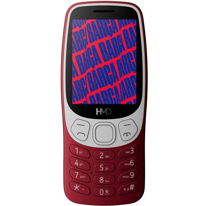 Мобилен телефон HMD Barca 3210, 4G, Dual SIM, 1450 mAh, Grana
