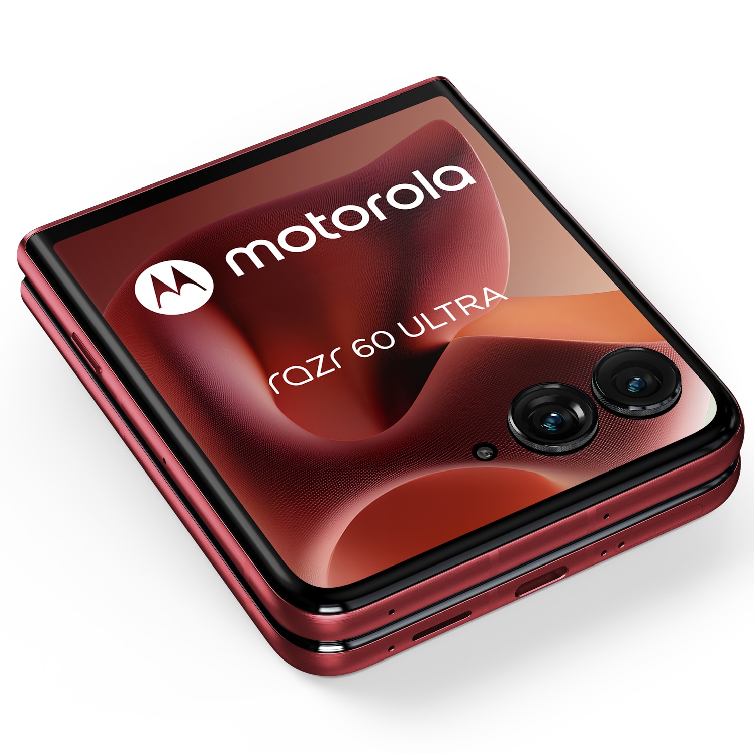 Telefon mobil Motorola razr 60 ultra, Dual SIM, 512GB, 16GB RAM, 5G, Pantone Rio Red