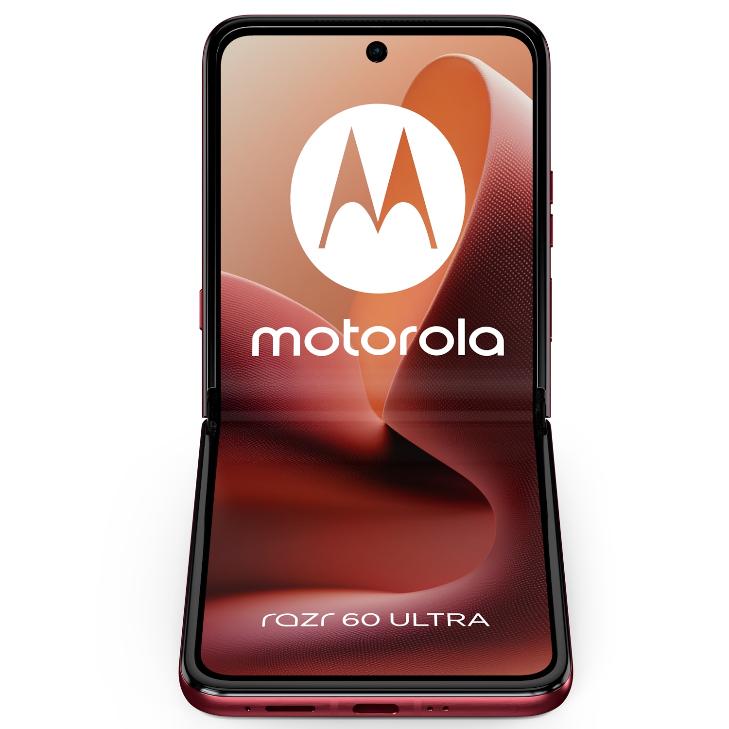 Telefon mobil Motorola razr 60 ultra, Dual SIM, 512GB, 16GB RAM, 5G, Pantone Rio Red