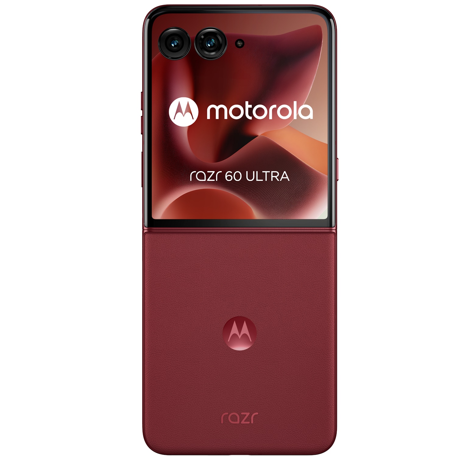 Telefon mobil Motorola razr 60 ultra, Dual SIM, 512GB, 16GB RAM, 5G, Pantone Rio Red