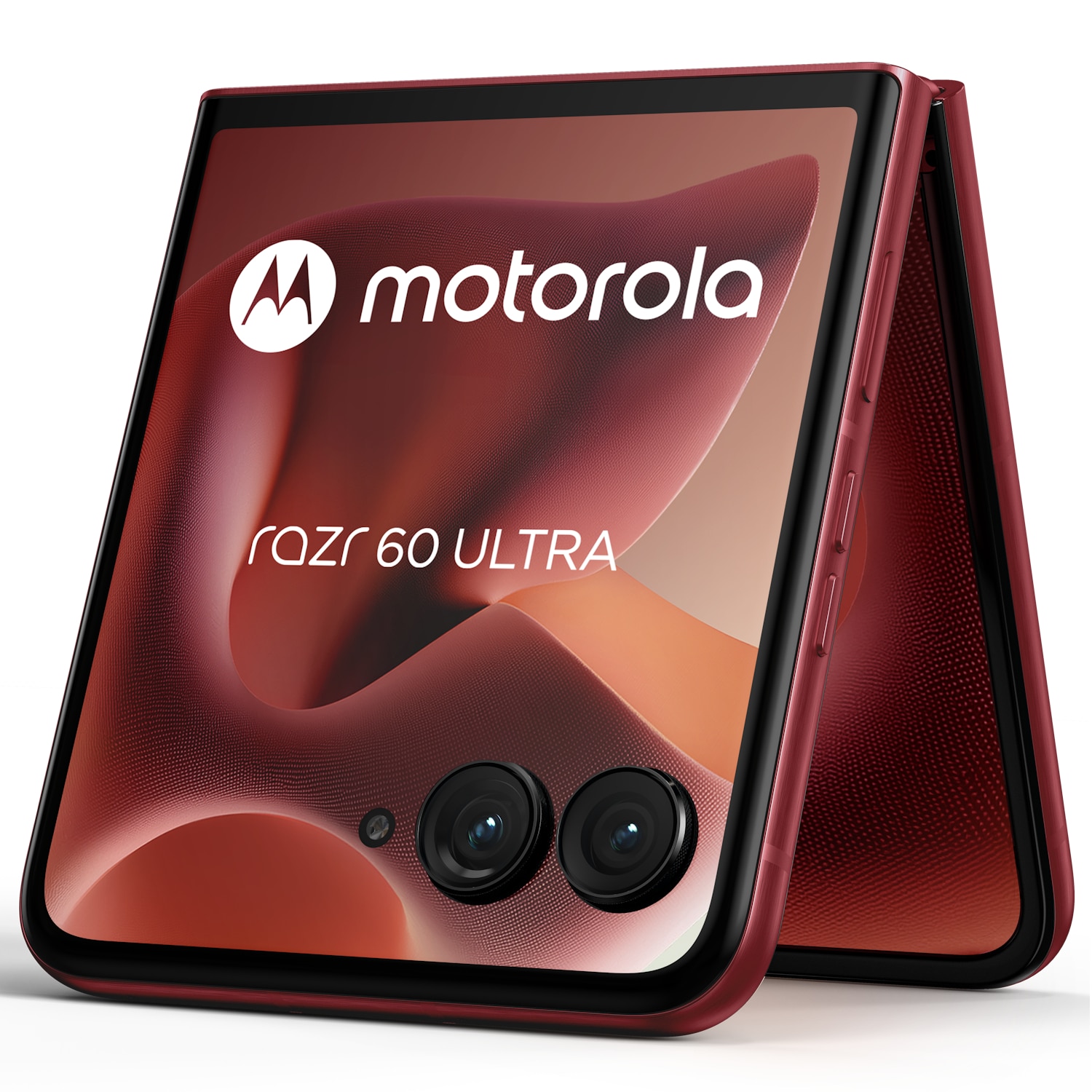 Telefon mobil Motorola razr 60 ultra, Dual SIM, 512GB, 16GB RAM, 5G, Pantone Rio Red