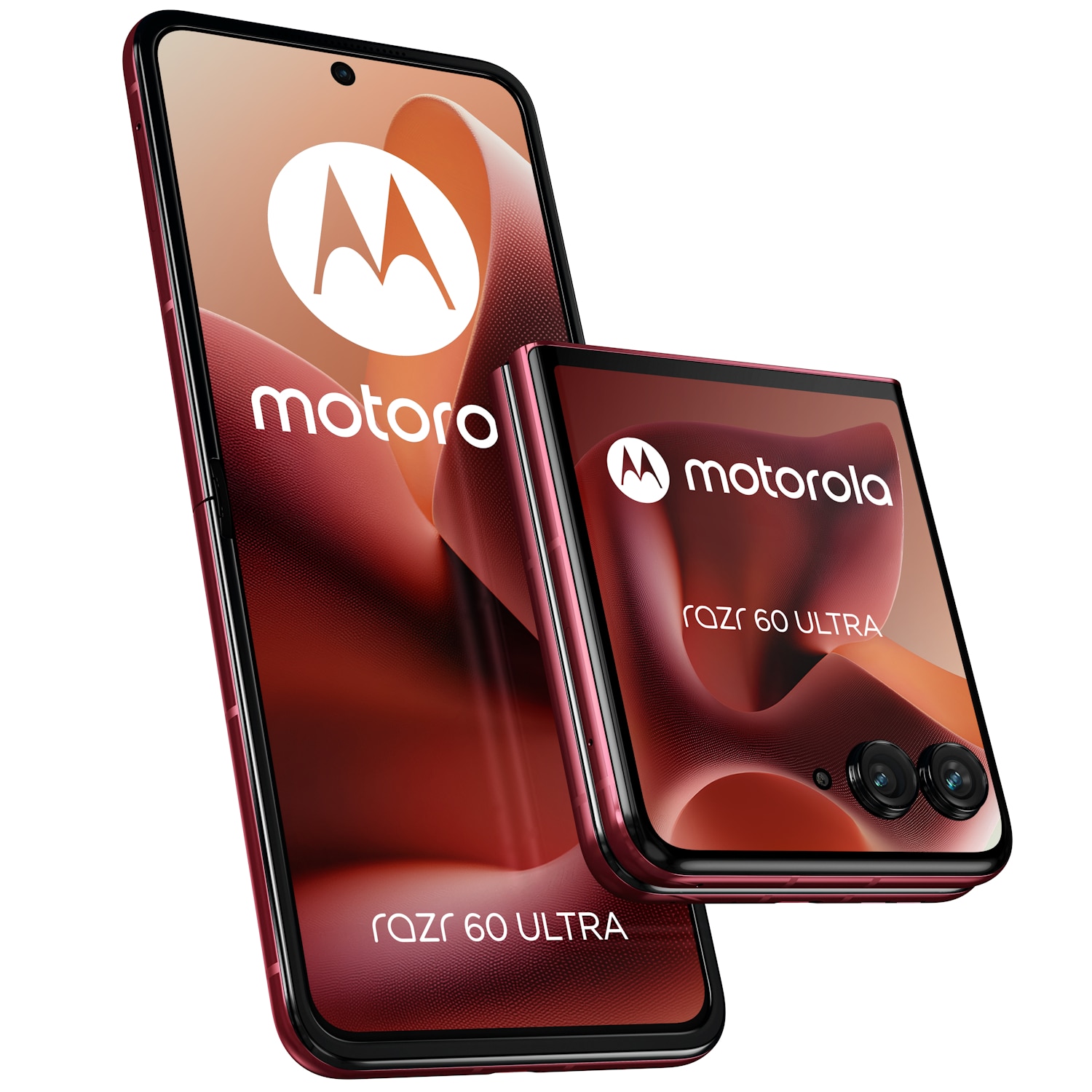 Telefon mobil Motorola razr 60 ultra, Dual SIM, 512GB, 16GB RAM, 5G, Pantone Rio Red