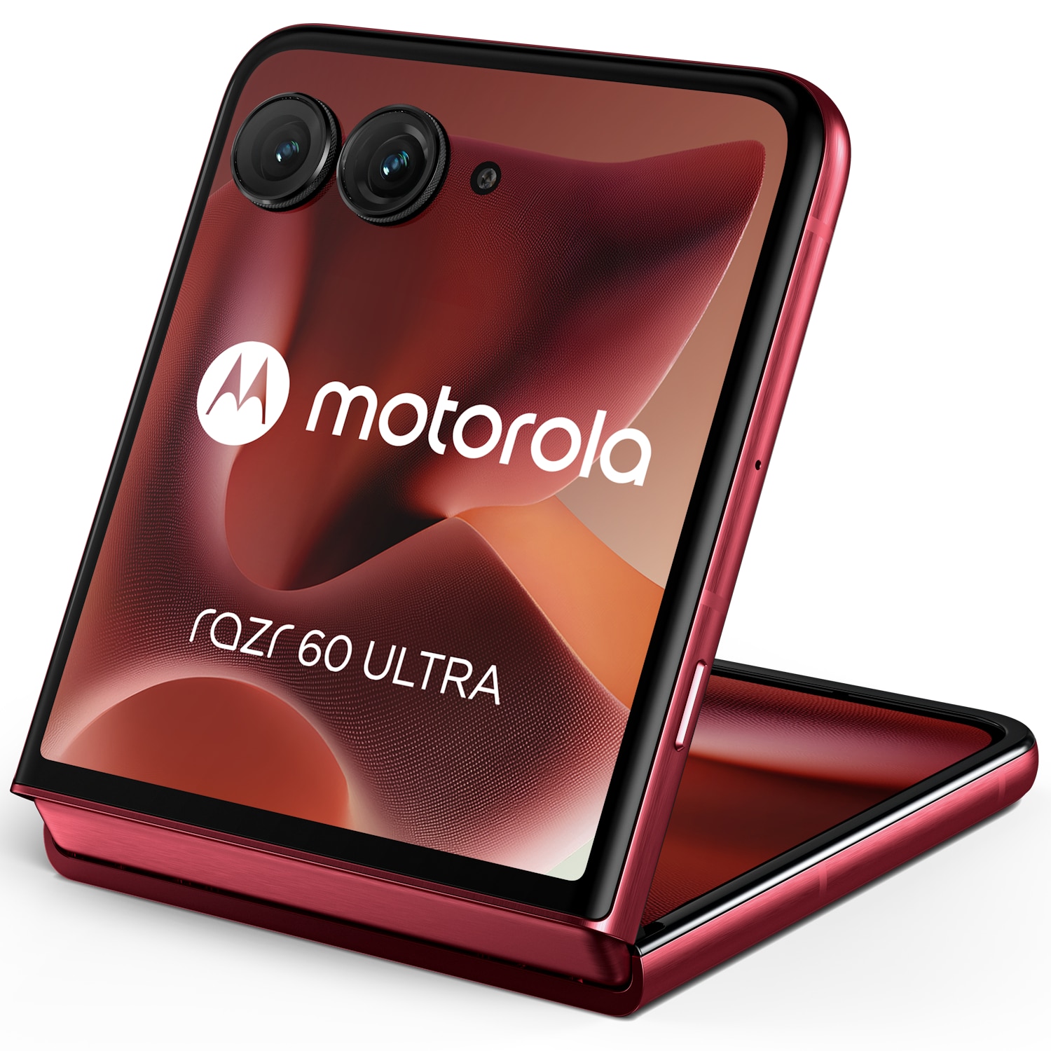 Telefon mobil Motorola razr 60 ultra, Dual SIM, 512GB, 16GB RAM, 5G, Pantone Rio Red
