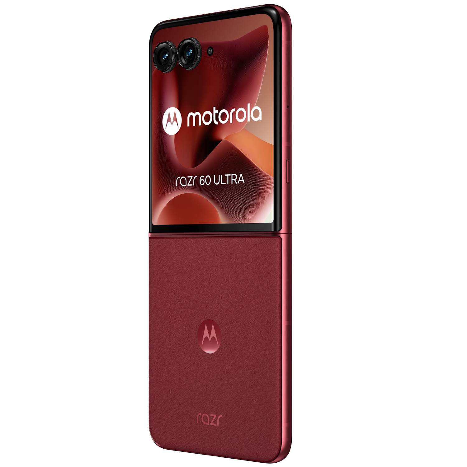 Telefon mobil Motorola razr 60 ultra, Dual SIM, 512GB, 16GB RAM, 5G, Pantone Rio Red