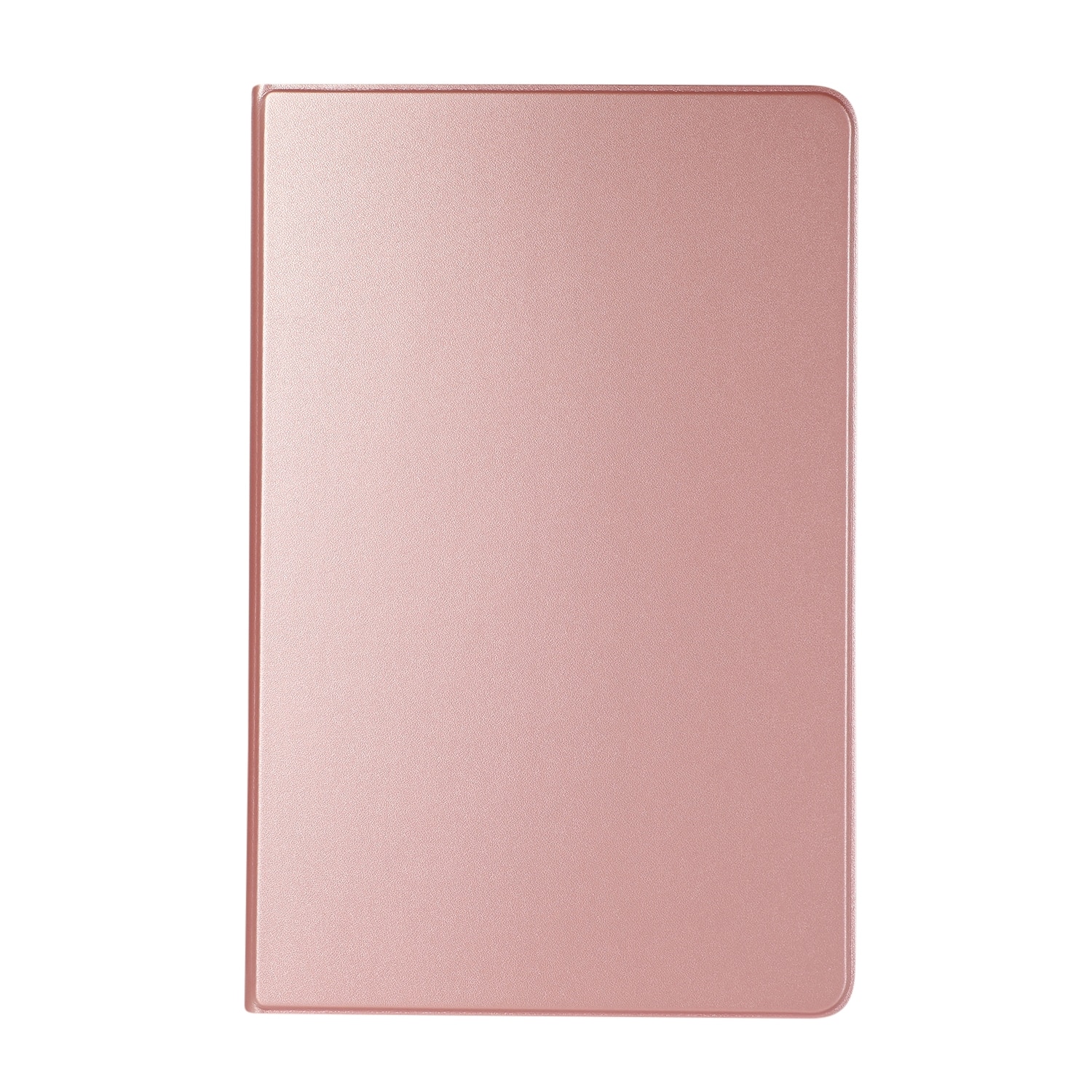 Husa tableta pentru Lenovo Tab P11 Pro, model TB-XJ706F, material TPU texturat, design orizontal tip flip cu suport, culoare roz aurie