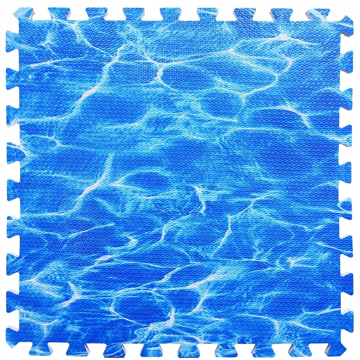 Placa decorativa puzzle, STICKERWALL, 60x60x1cm, spuma EVA