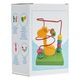 Jucarie Educativa din Lemn cu Bile & Girafa 9.8x6.5x13.5cm