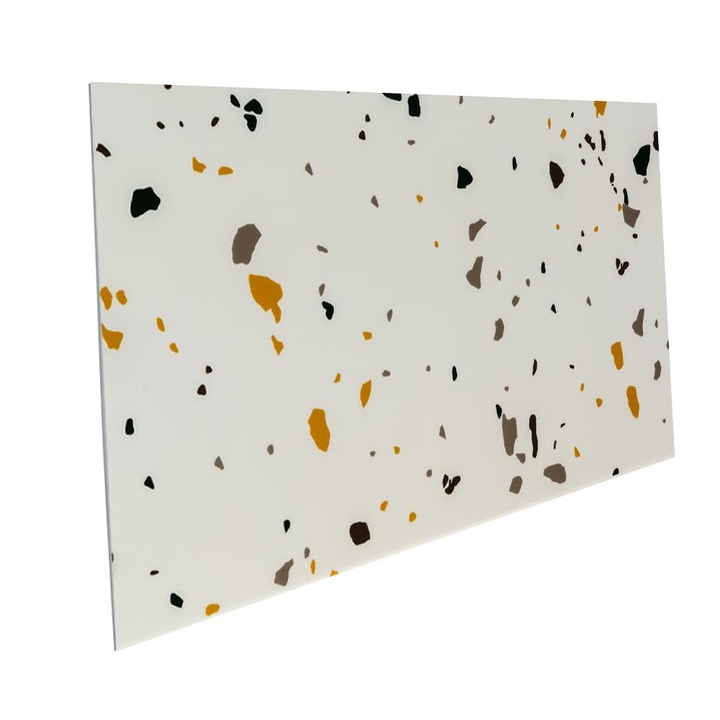 Placa decorativa autocolanta STICKERWALL, 60x30 cm, alb, multicolor, 2 mm grosime