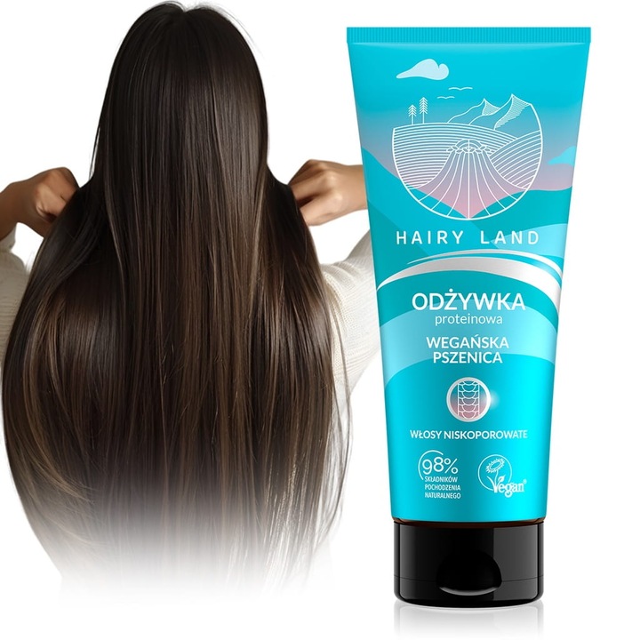 Hairy Land vegán hajbalzsam, 200 ml
