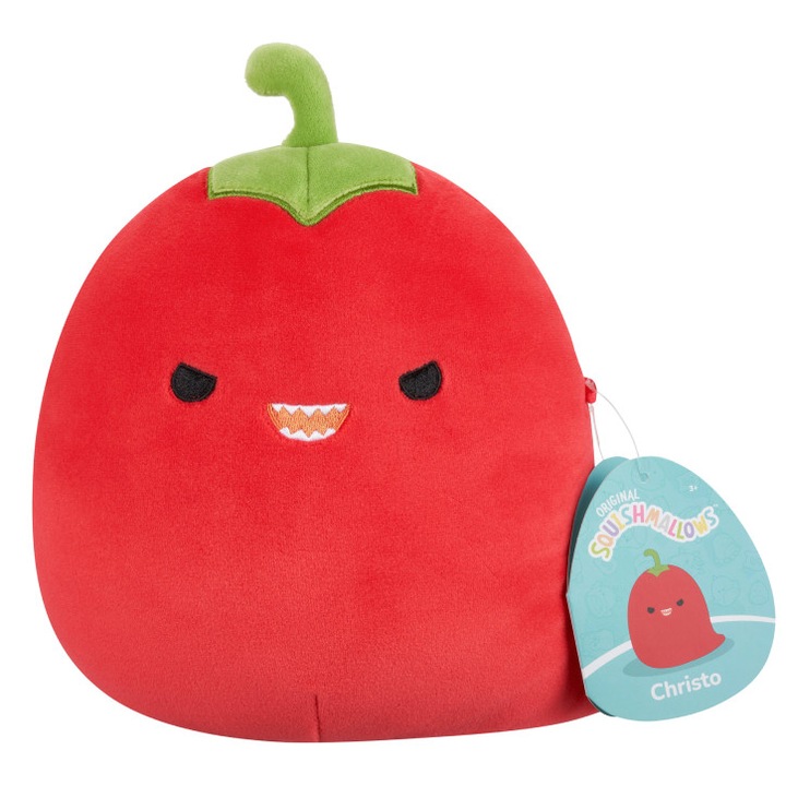 Plüss, Squishmallows, Christo Chili Pepper, 19 cm