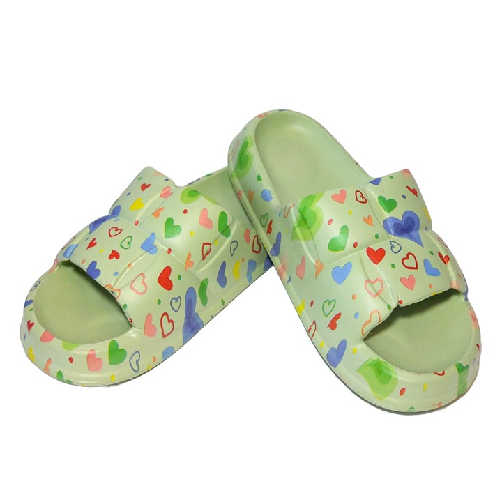 Papuci Dama Spuma EVA, Moi si Confortabili, Kaki, 36-37