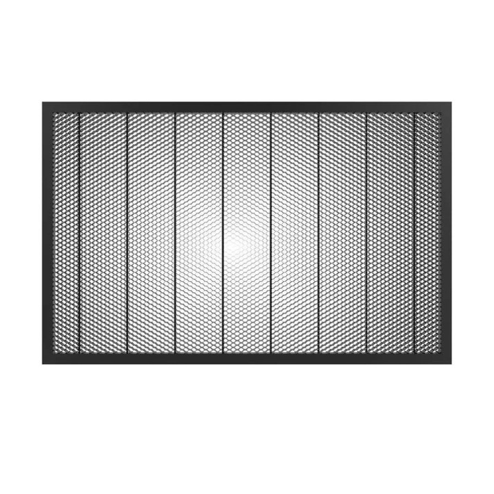 Méhsejt Panel, 540x850mm, Horganyzott Vas Keret, NEJE 3 Max Lézergravírozó, Fekete