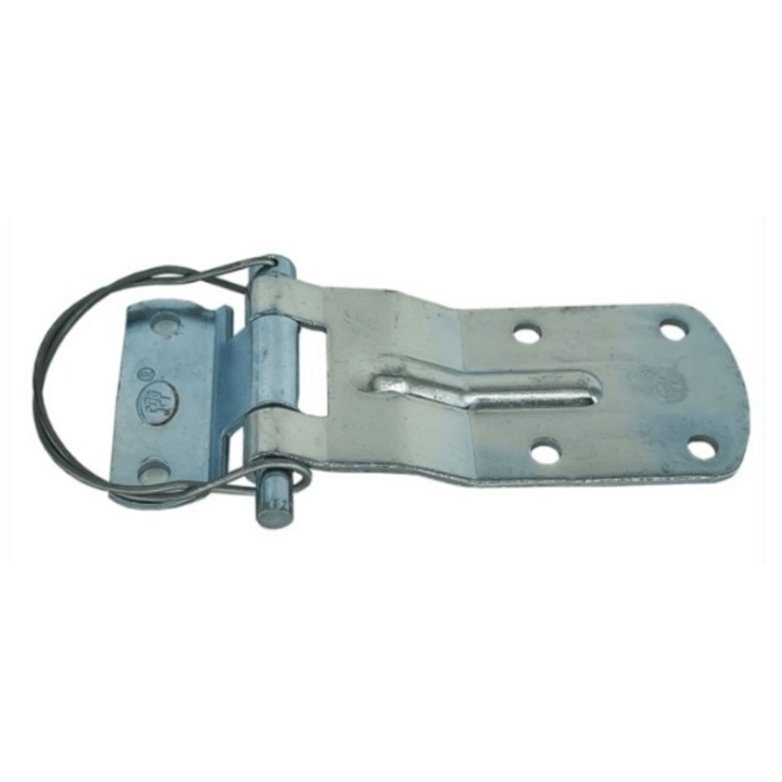 Balama remorca grea idealSTORE pentru oblon sau usa metalica, Dimensiuni 160 × 75 × 30 mm, Fabricata din otel rezistent, Fabricata din otel rezistent