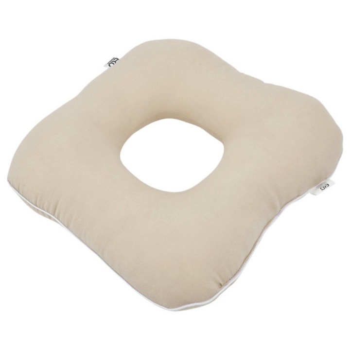 Perna postnatala din muselina Eko, bumbac, bej deschis 40 x 40 cm