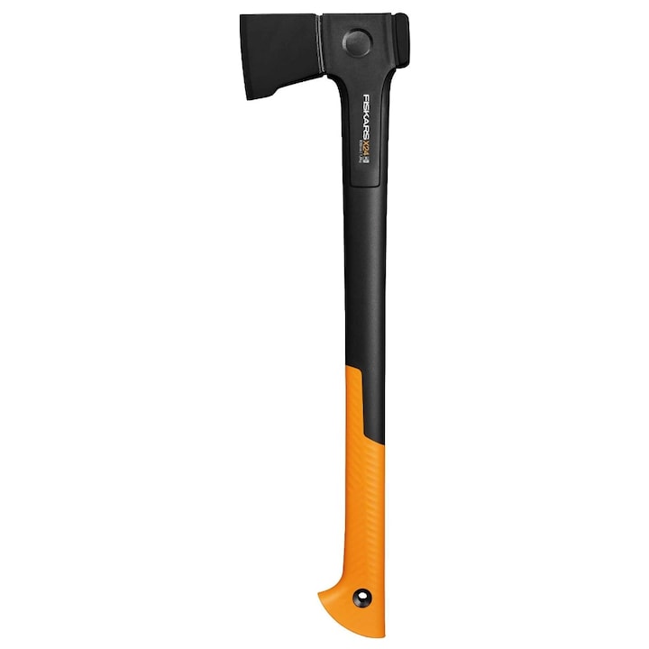 Topor Fiskars X24, 1069104, lama M, lama otel + coada poliamida armata cu fibra, protectie lama, 1600 g