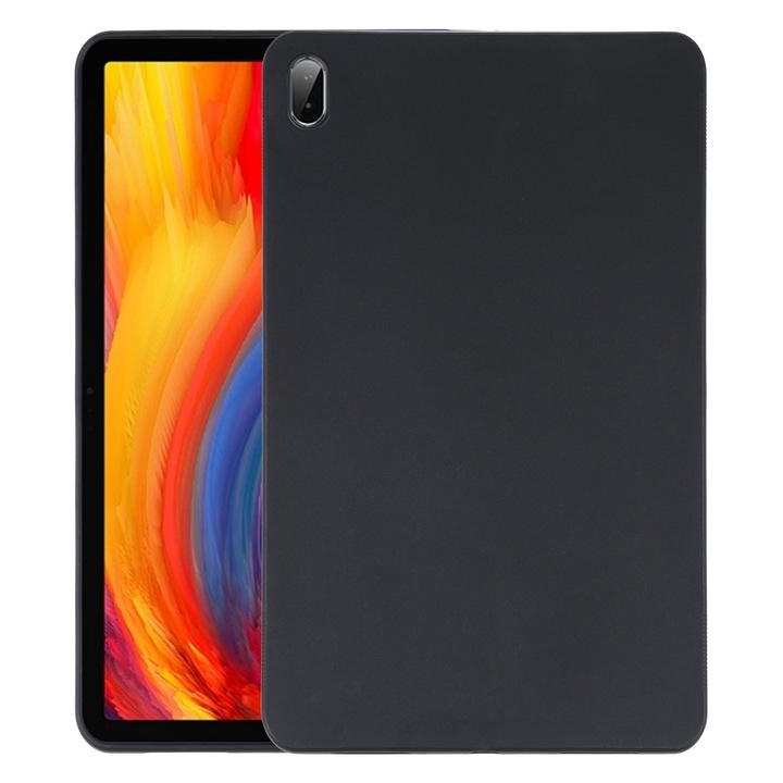 Husa tableta pentru Lenovo Tab M10 HD 2nd Gen / TB-X306FC, silicon, tip design capac magnetic, protectie anti-zgarieturi, acces complet la porturi, negru