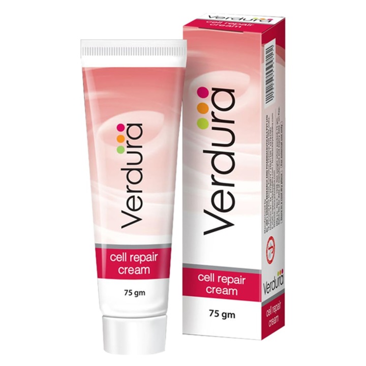 Verdura Cell Repair Arckrém, 75 ml, Száraz és érzékeny bőrre, Mandula- és avokádóolajjal, Hidratáló és gyulladáscsökkentő