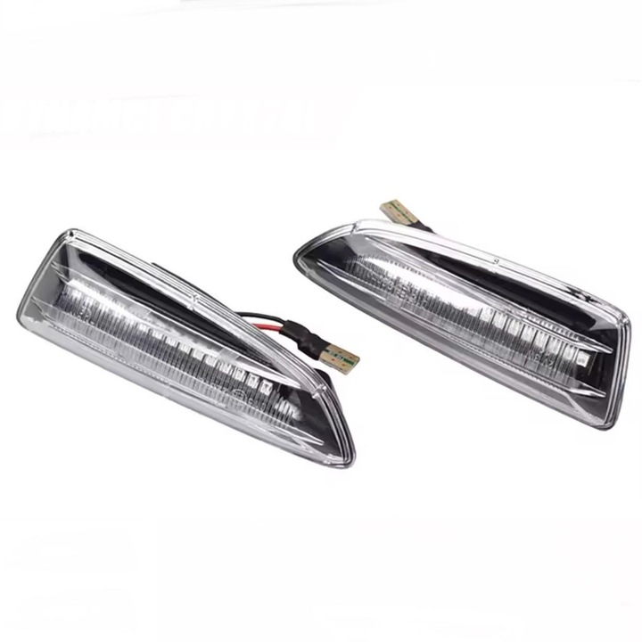 Комплект от 2 динамични последователни LED мигача за калници, съвместими с Opel Astra J & K, Crossland X, Grandland, Insignia B, Zafira C