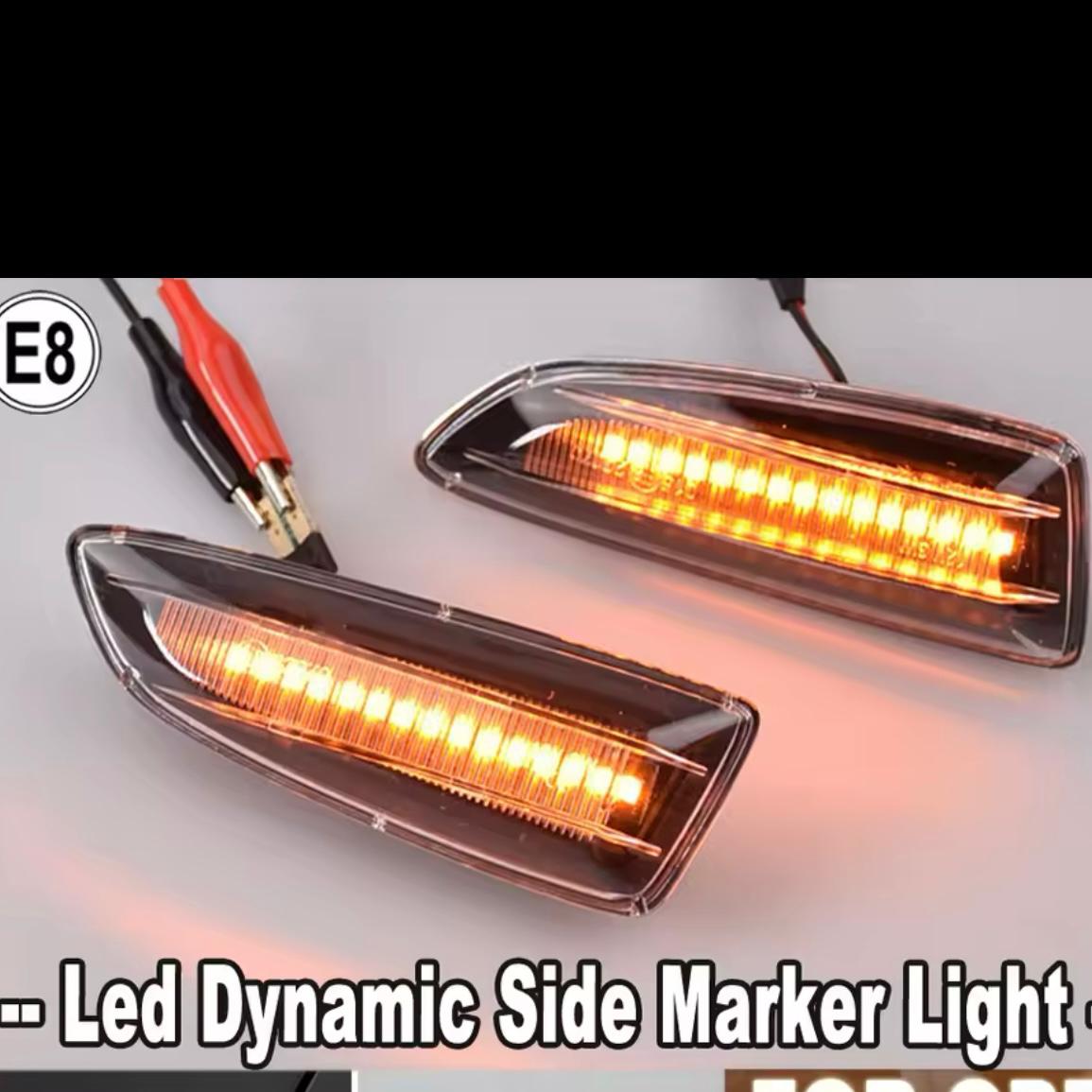 Set 2 x Semnalizare Dinamica Secventiala aripa LED compatibile cu