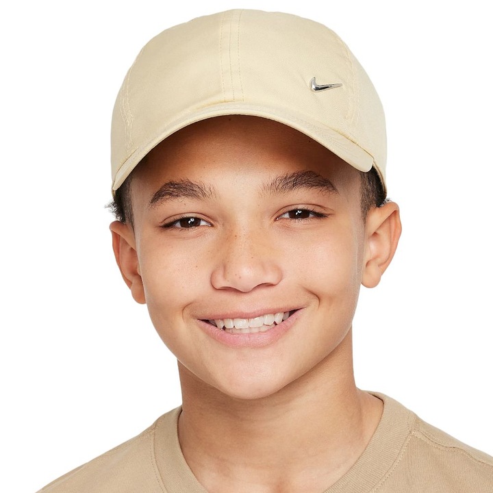 Шапка Nike Club Metal Swoosh JR FB5064-783, Момчета, Златна, универсална