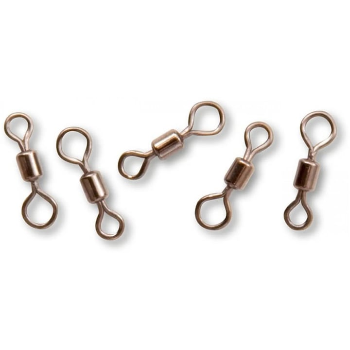 Browning King Feeder Micro Swivels, 12, за риболовХарактеристики: Материал: Неръждаема стомана, Брой части в опаковка: 20