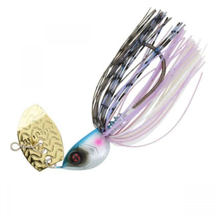 Chatterbait Sakura Cajun 14g, Electric Shad, pentru Stiuca, Salau, Biban, Bass si Somn